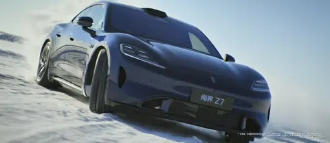 国产版“Taycan”？尚界Z7冬测实车公布，叫板新一代小米SU7